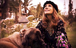Marisa Berenson by Michel Haddi