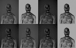 Tupac Shakur by Michel Haddi