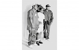 NWA with MC Ren and Eazy-E and DJ Yella and Dr Dre by Michel Haddi
