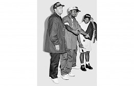 NWA with MC Ren and Eazy-E and DJ Yella and Dr Dre by Michel Haddi