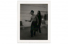 Brandon Lee and Charlotte Lewis by Michel Haddi