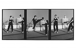Brandon Lee and Charlotte Lewis by Michel Haddi