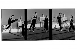 Brandon Lee and Charlotte Lewis by Michel Haddi