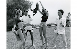 Marion Cottillard and Marie Guillard and Julien Rassam by Michel Haddi