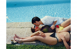 Marion Cottillard and Marie Guillard and Julien Rassam by Michel Haddi